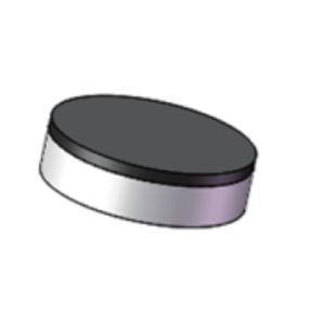 Rnga Round Pcd Cutting Inserts Blade Tool Hra85 For Cnc Carbide Steel Rolls