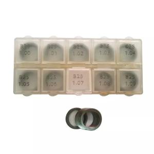 Diesel Spare Parts Injector Washer Adjust Shims B25 Common Rail For Valve