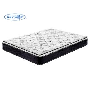 China RAYSON OEM Pillow Top Bonnell Spring Mattress 9 Inch on sale