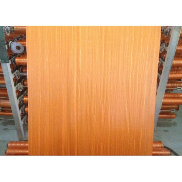 White Color Waterproof Tubular Woven Fabric , Woven Polypropylene Fabric Rolls