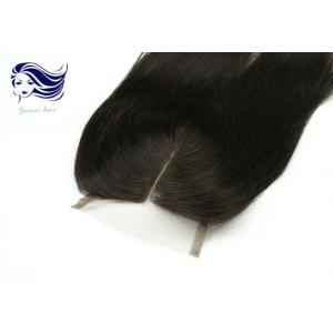 Virgin Remy Middle Part Lace Closure Silk Straight Lace Closure