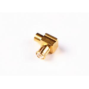 Cheap Female Jack MCX Right Angle Connector Solder Crimp RF Connector for RG316 for sale