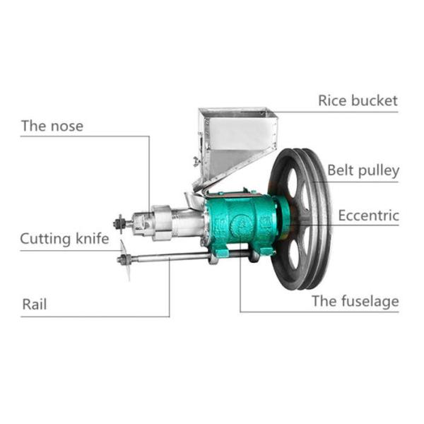 4kw Automatic corn puffing machine corn snacks extrusion making machine inflating cereals puffs extrude