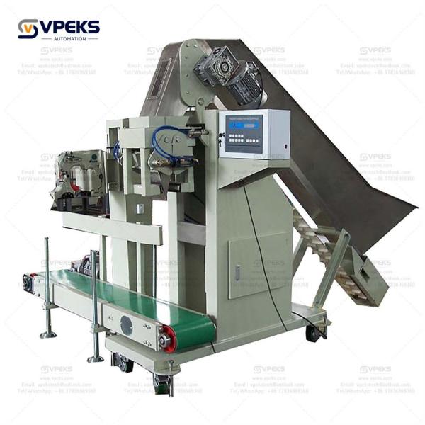 Automatic Organic Vitreous Packing Machine Charcoal Ball Bagging Machine Coal Briquette Packer