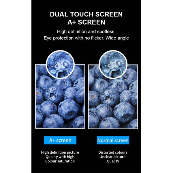 Waterproof Durable 10.36-Inch Dual-Touchscreen Restaurant Ordering Tablet with Wi-Fi/Bluetooth Connectivity