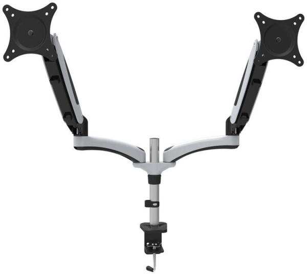 Table Clip Type Double Screen Bracket LCD Display Up And Down And Multi - Angle