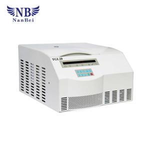 Refrigerated Lab Centrifuge Machine 21000rpm Max Speed Noise