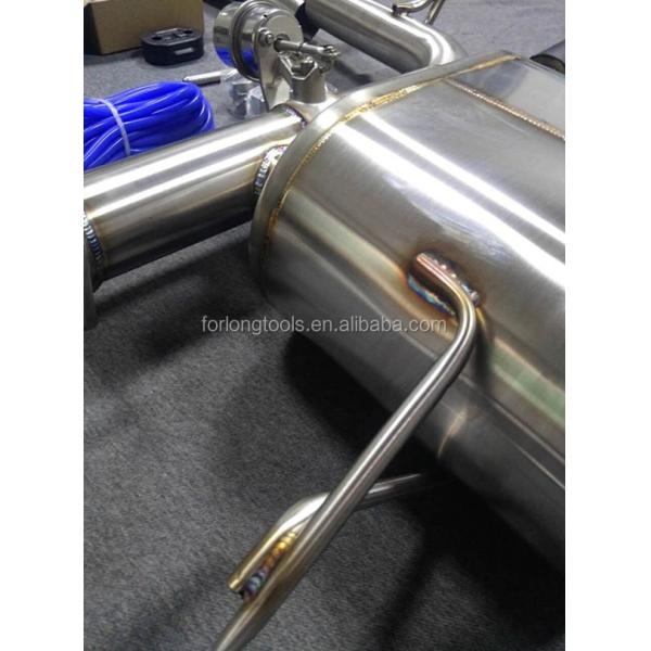 Stainless Steel 304 BMW 320i E90 Exhaust System Tail Part Refitted to M3 with Valve Control and Exhaust Pipe