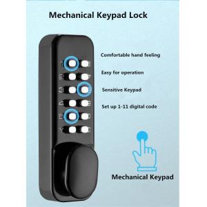 Mechanical Keypad Digital Code Lock Easy To Use For Entry Doors