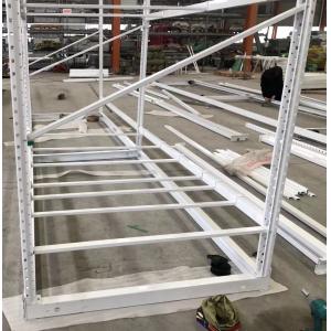 Multi Tier Aluminum Greenhouse Vertical Grow Systems 2'X6' For Cannabis