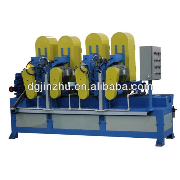 Flat items belt grinding machine