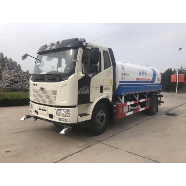 Quality FAW 4x2 6 Wheels Euro 3 Street Cleanout Sprinkler With 4500mm Wheelbase And Power Steering wholesale