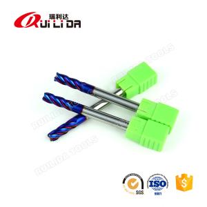 Cheap 3/16&quot; 1/8&quot; 1/16&quot; Metric Corner Radius End Mills Extra Long Reach End Mill HRC 65 4Fl for sale