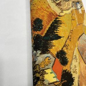 Eco Solvent Inkjet Printing High Durability Blank Matte 100% Polyester Canvas