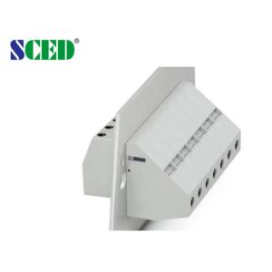Cheap PCB Pluggable 600v 75A Panel Mount Terminal Connector 15.1mm Width for sale