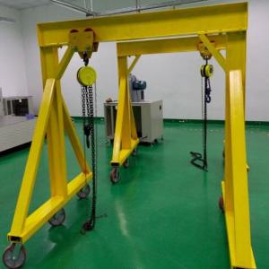 Portable Mobile Gantry Crane 5T Workshop Use CE Certification