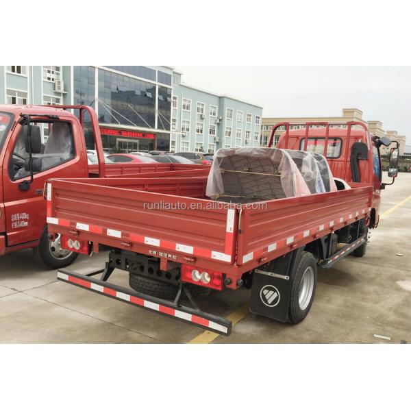 4x2 Light Small FOTON Small Lorry Truck Duty Aumark TX Cargo Truck Petrol 116HP Engine 3Tons 4Tons 5Tons Best Price For Sales