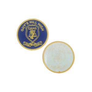 Brooches Adhesive Embroidered Patches Iron - On Backing Customized Shape