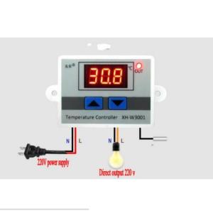 XH-W3001 Digital Control Temperature Microcomputer Thermostat Switch 12V/24V