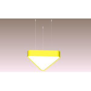 6500lm Triangle Panel Lights Suspension Led Panel Ceiling Lights