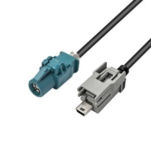 HSD (Z Code) to Mini B USB Cable for Vehicle Communication Systems