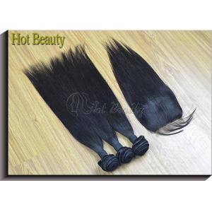 Peruvian Virgin Human Hair Extensions Soft Touch Tangle Free No Dye Ends For