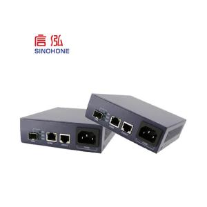 100 M 100base Fx Media Converter , 2 Port Fiber Media Converter High Stability