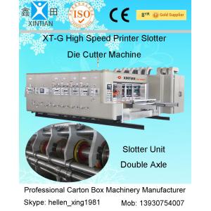 Fully Automatic Corrugated Carton Box Rotary Die Cutting Machine 30kw