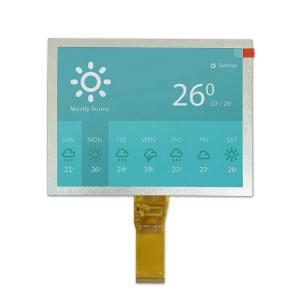 12 O'clock 8.0 inch 800x600 Screen LCD Panel RGB-24bit Interface 24LEDs for