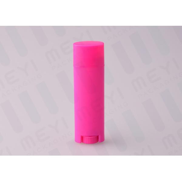 Quality PP Pink Smooth Clear Lip Balm Tubes /  Refill Chapstick Tube For Cosmetics wholesale
