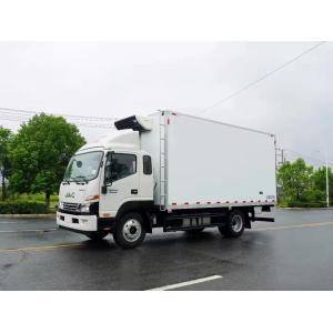 5 Ton JAC Refrigerated Box Truck 19CBM Cold Chain Transport Vehicle