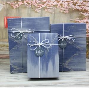 Custom Printing Cardboard Gift Packaging Boxes Clamshell Folding Paper Box