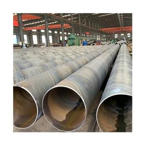 SS400 Q235 Steel Welded Pipe Gr1 Gr2 Q345 Q460 Spiral Welded Steel Pipe 6m