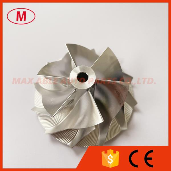 TD04 reverse 43.00/56.00mm 6+6 blades high performance Turbocharger Billet/milling/aluminum 2618 compressor wheel