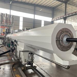 Gas Water Supply Pipe Extrusion Machine Single Screw Extruder PPH Pipe Three