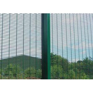 Pvc Coated Galvanized Portable Security 358 Fence Panel Custom 6 Gauge Welded
