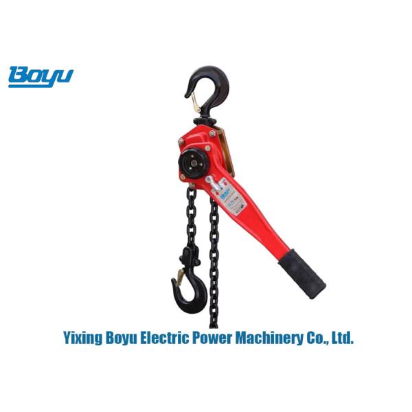 0.75T Transmission Line Stringing Tools Manual Lever Chain Hoist Hand Pull When