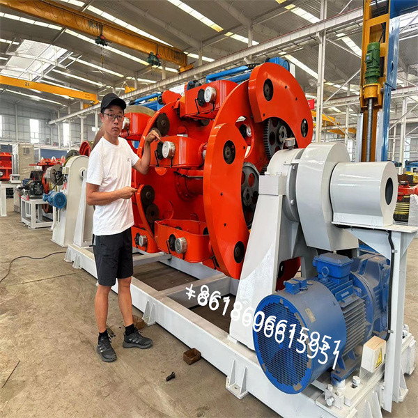 Planetary Strander Clamped By Disc Springs And Released By Pneumatic Device JLY