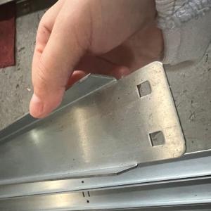 2.0mm U Post Roll Forming Machine Galvanized Steel With Slotted Holes
