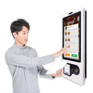 10 Point Capacitive Touch Self Service Kiosk Machine Perfect POS Solution For