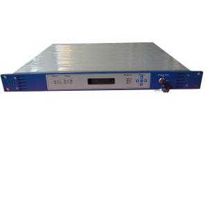 Aluminum Case PON EDFA 4 Port *23dBm , High Power EDFA With WDM 483*468*88mm