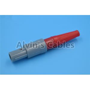 2 Pin LEMO Connectors PAG / PLG Plastic Connector Circular Plastic Plug