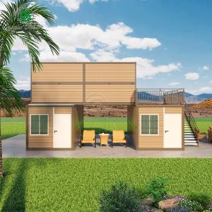 Customization Of Container Folding Homes For Trade Fairs