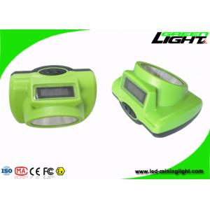 Strong Brightness 15000lux Miners Cap Lamp 1.78 Watt 4 Hours Charging Time With