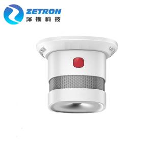 35mA Mini Small Smoke Detector , 30s Household Fire Alarms With Test / Silence