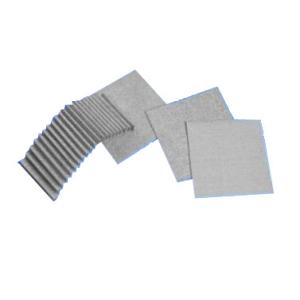 Multi-Layer Sintered Metal Fiber Felt with 7600 Bubble Point and 35L/dm2.min Air