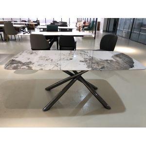 High Quality Italian Style Minimalist Nordic Dinner with 6 Chairs 8 Chairs