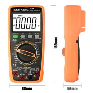 Victor VC9804A+ 9804 Pocket Multimeter True RMS AC DC 1000V 20A multimeter