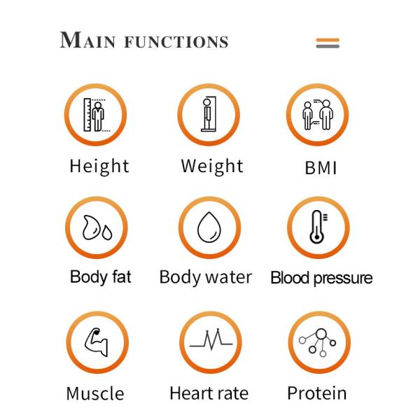 Body Fat Analyzer Height Weight BMI Blood Pressure Machine Coin Operated