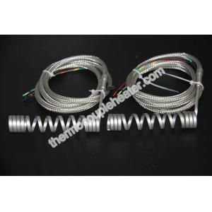 Cheap Hot Runner Coil Heaters Spring Heater With Stainless Steel Braided Protection Sleeve for sale